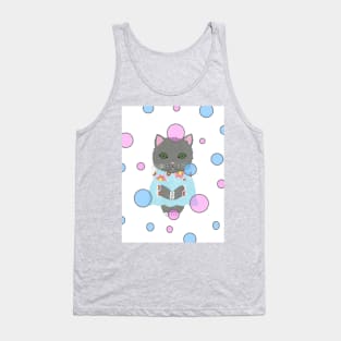 WHIMSICAL Cat For Cat Lover Tank Top